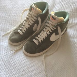 Nike for J. Crew suede high tops